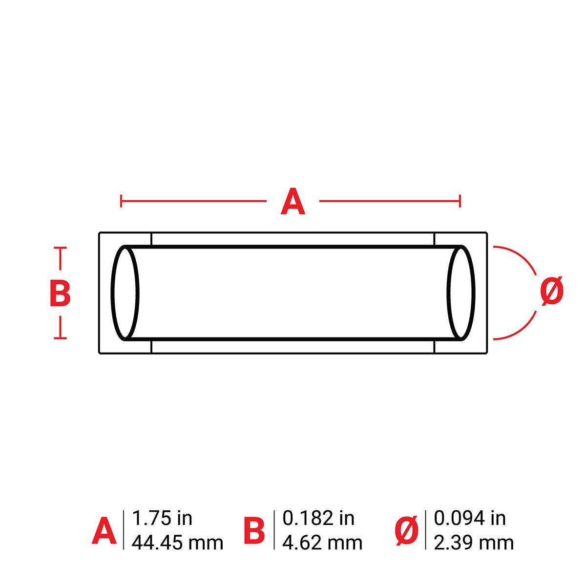 Brady® M6-094-175-342-BL Wire & Component Labels