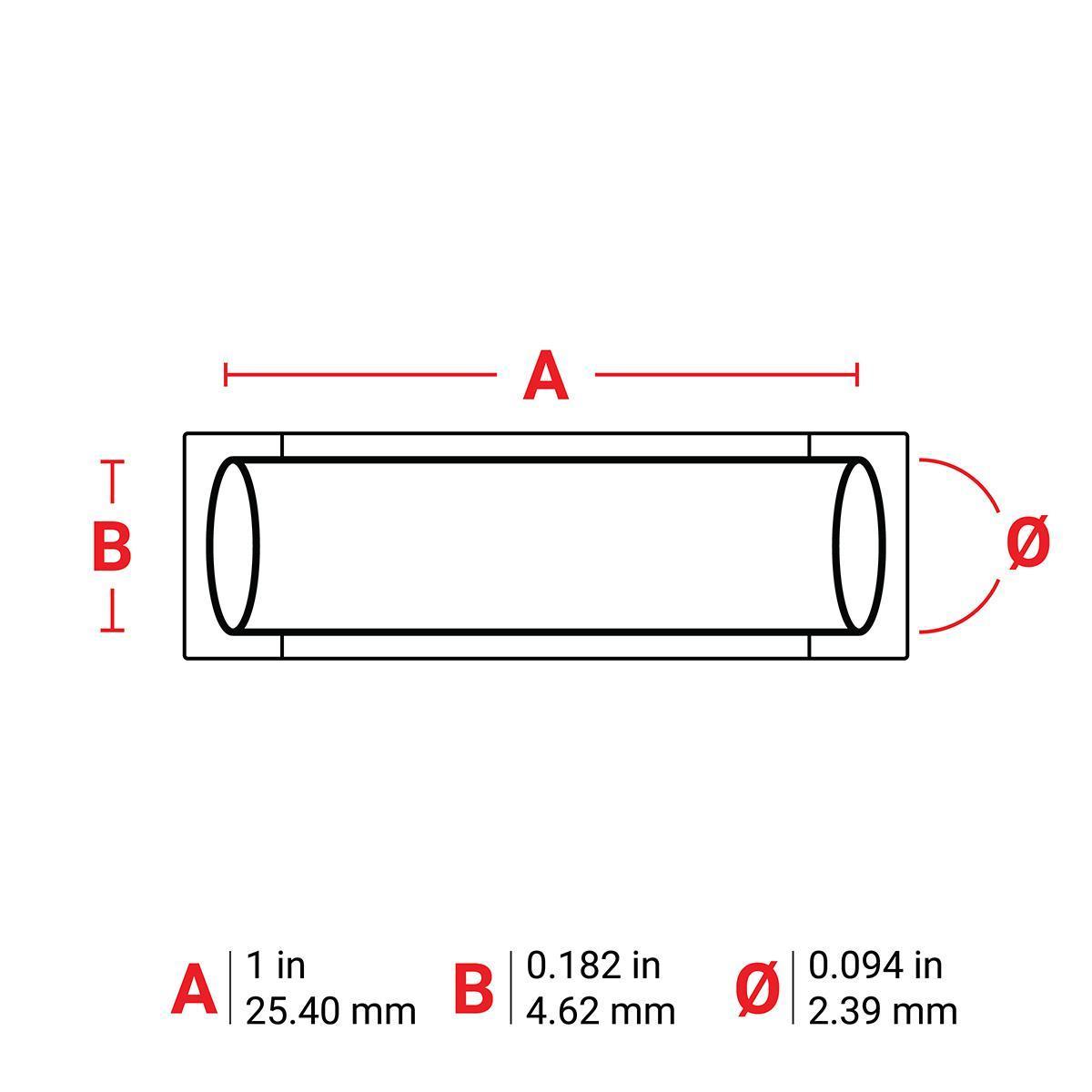 Brady® M6-094-1-342-BL Wire & Component Labels