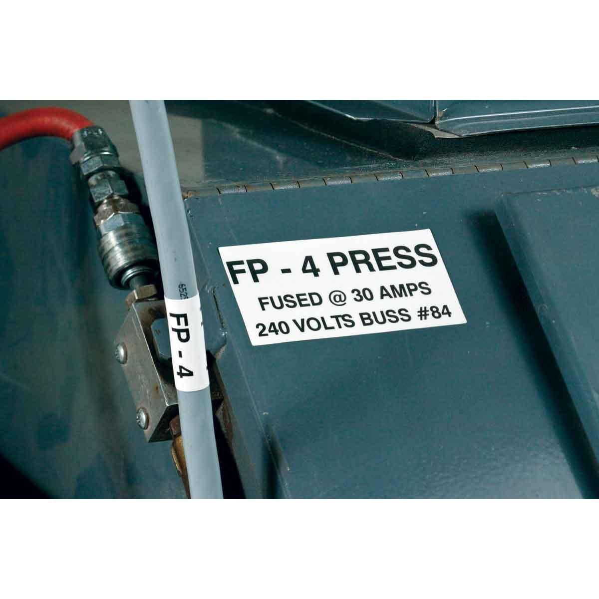 Brady® M71C-500-483 Wire & Component Labels