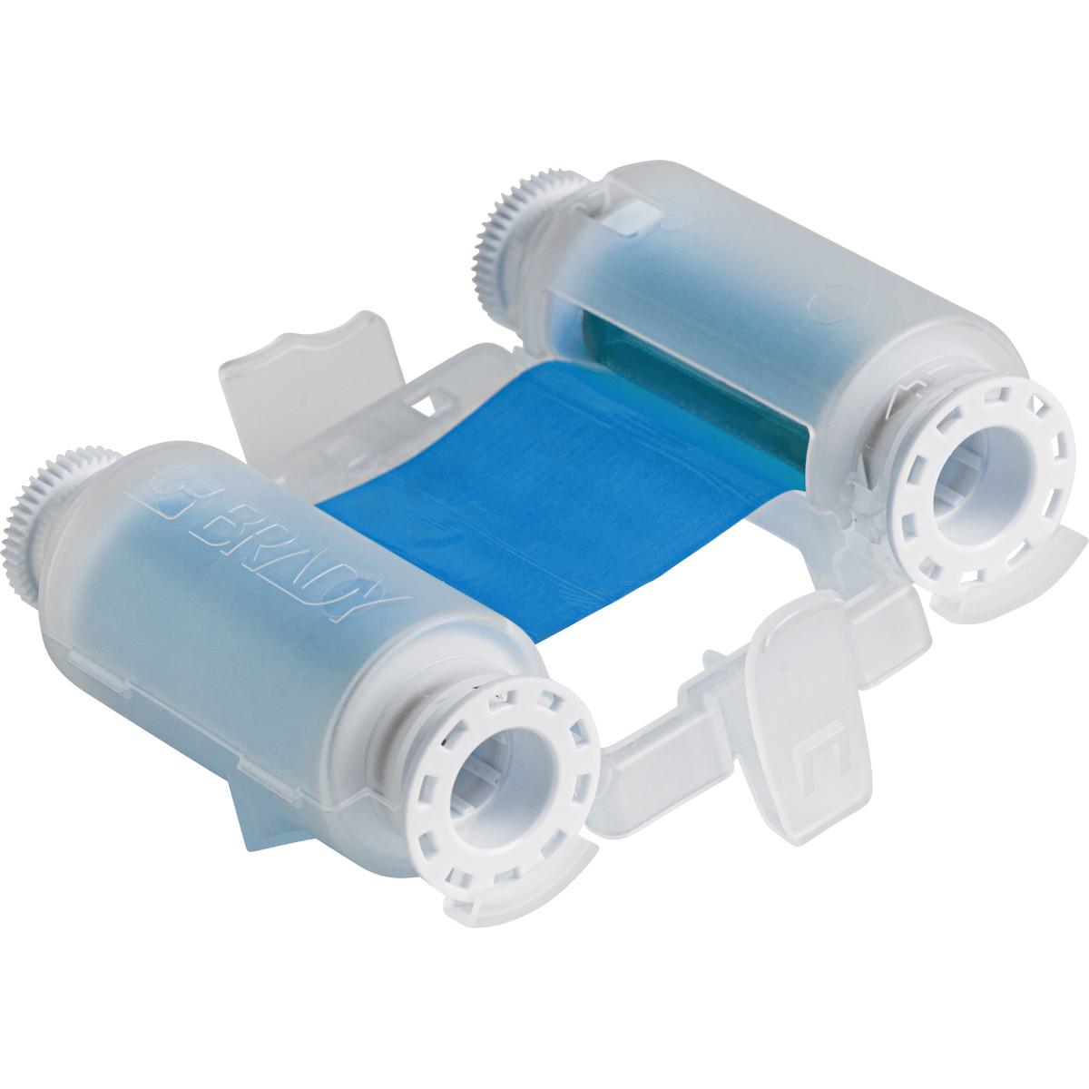 Brady® M7-R10000-BL R10000 1-Color Printer Ribbon, 150 ft L x 2 in W, Resin, Blue