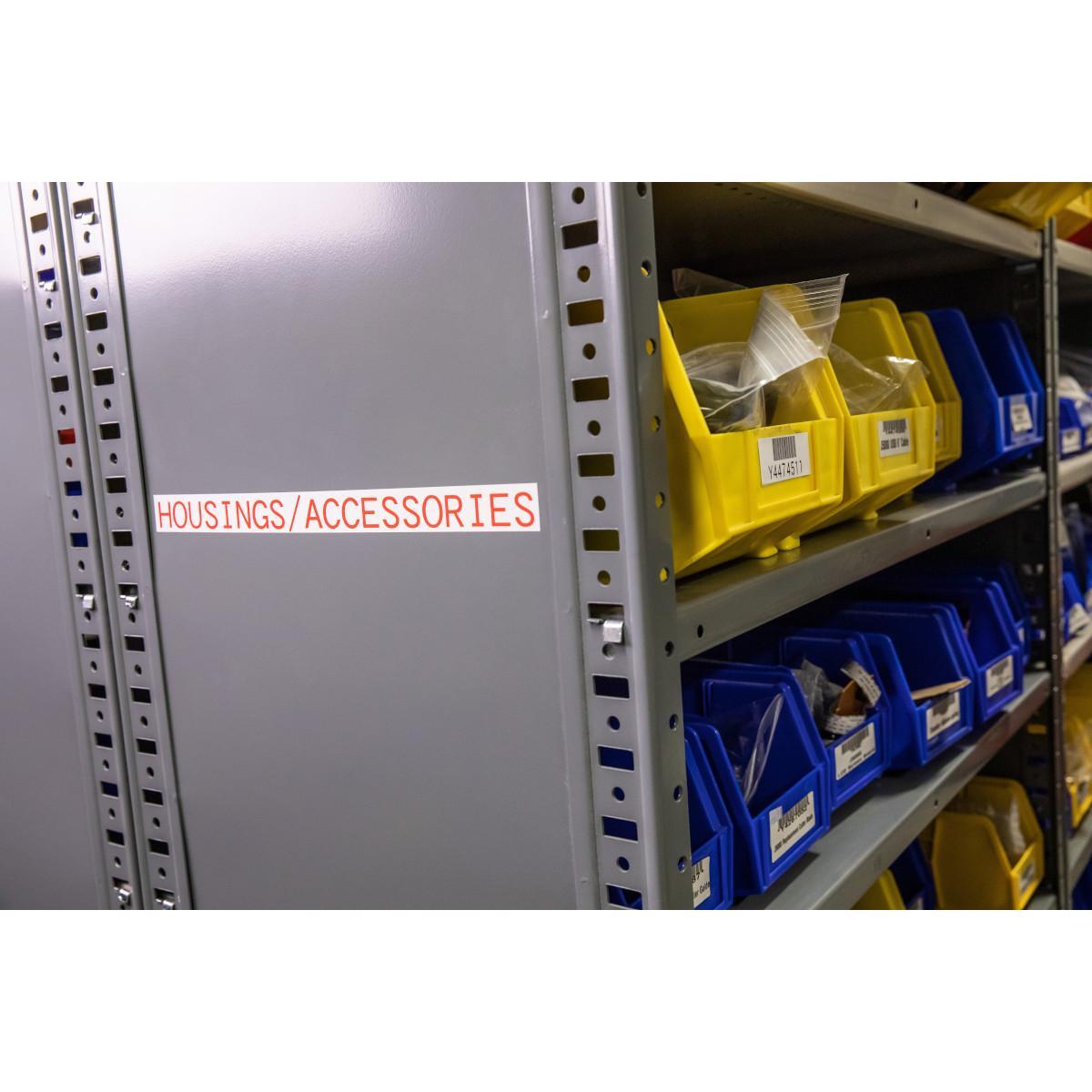 Brady® MC-1500-595-WT-RD Label Cartridges