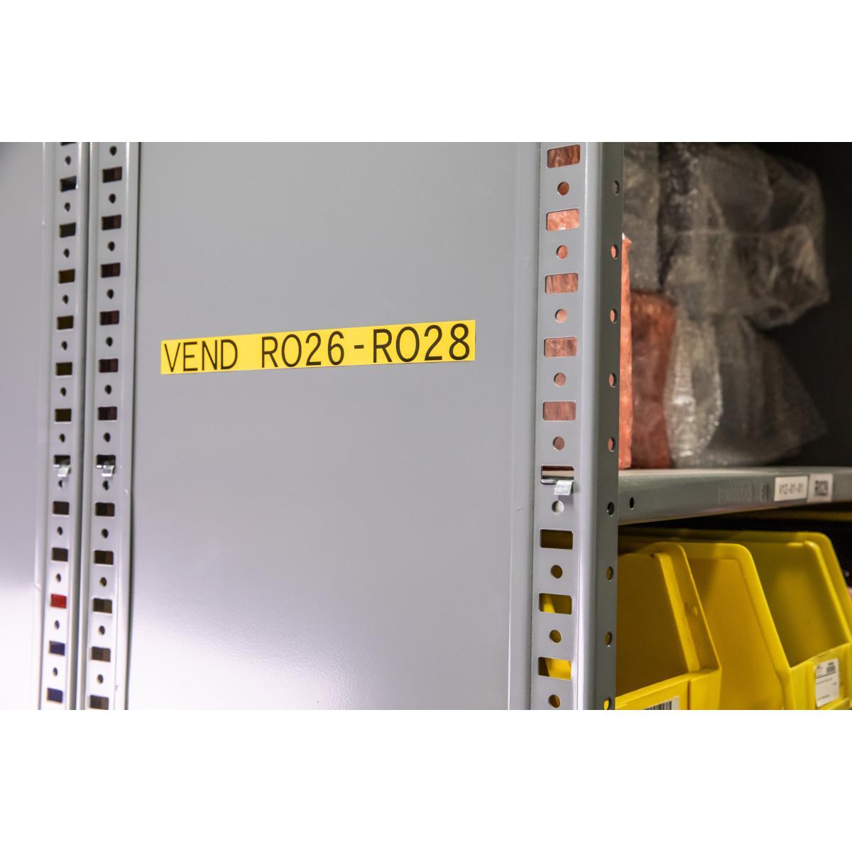 Brady® MC-500-595-YL-BK Label Cartridges