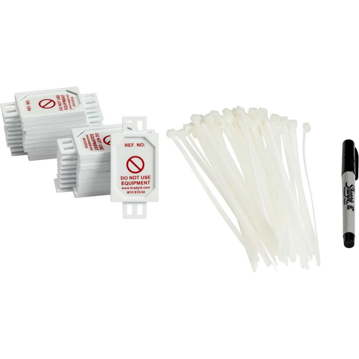 Brady® MIC-MTHSTD04 Safety & Facility Tags