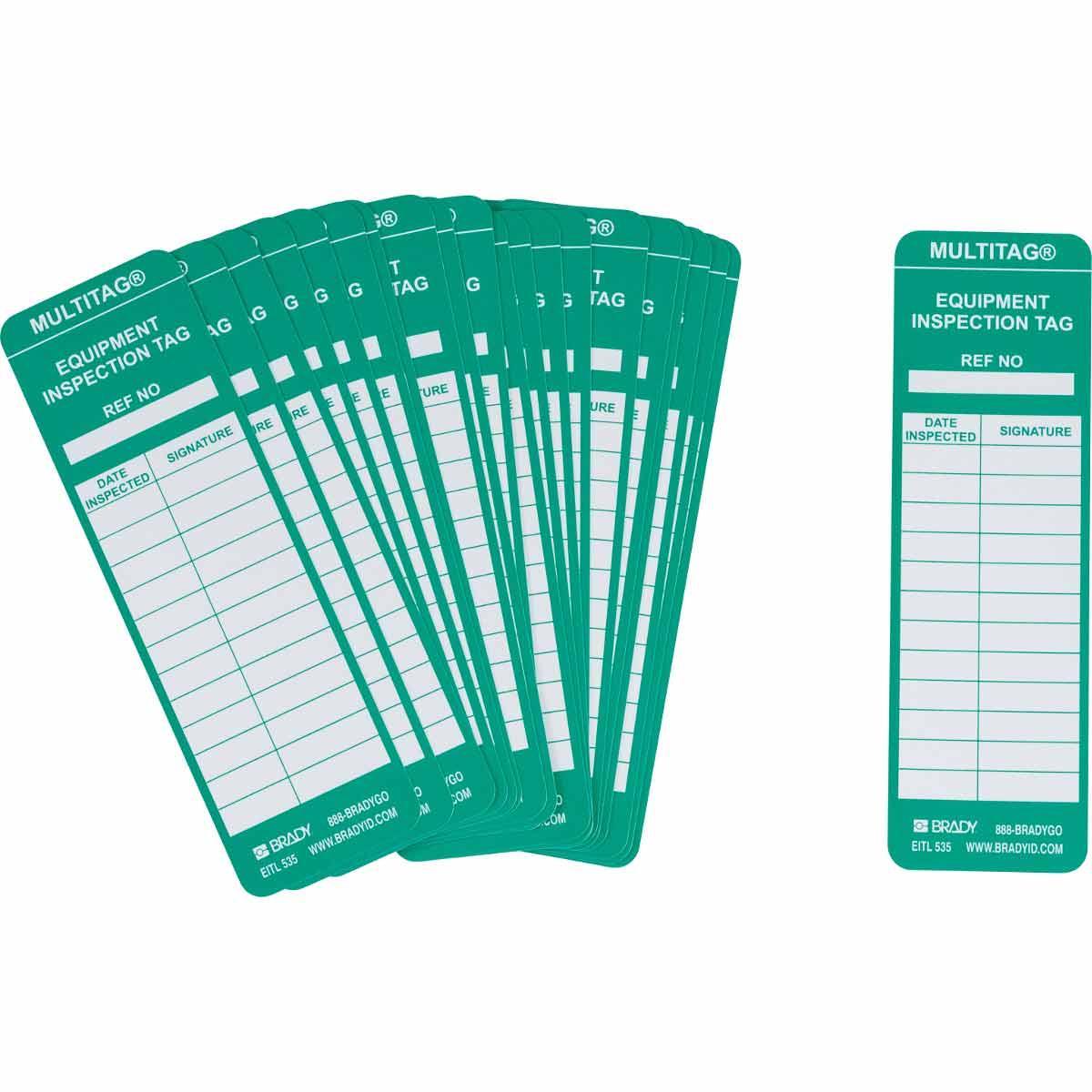 Brady® MUL-EITL535 Blank Tags & Preprinted Headers
