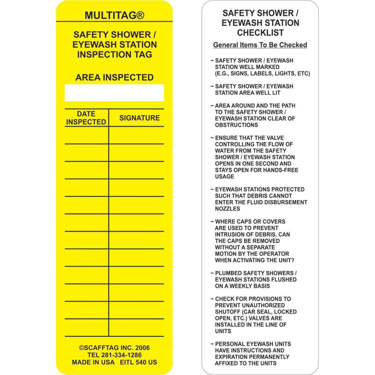 Brady® 107968 Safety & Facility Tags