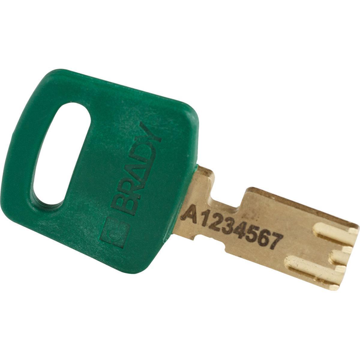 Brady® ALU-GRN-38ST-KD Lockout Padlocks