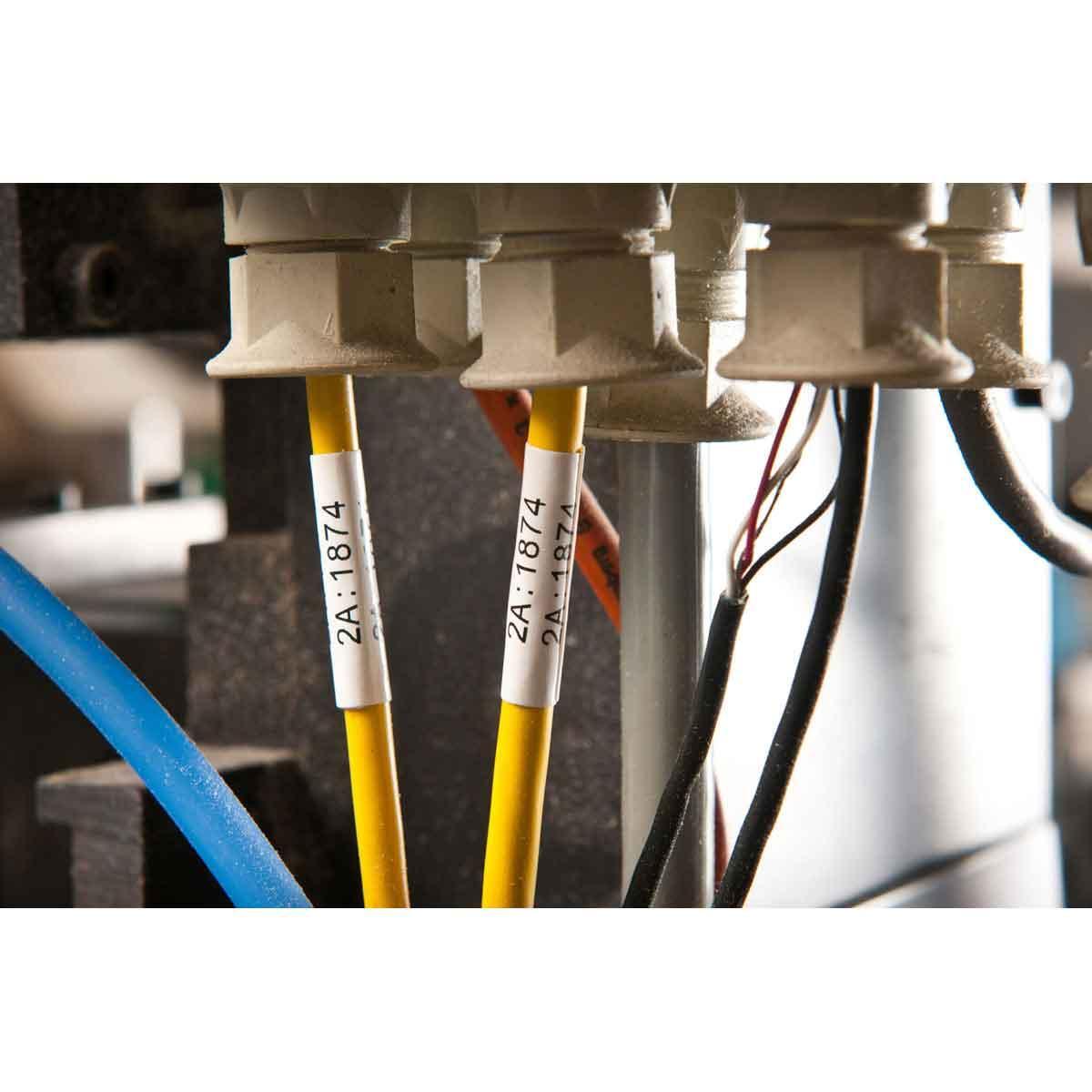 Brady® M71-187-1-344BK Wire Marker Sleeves
