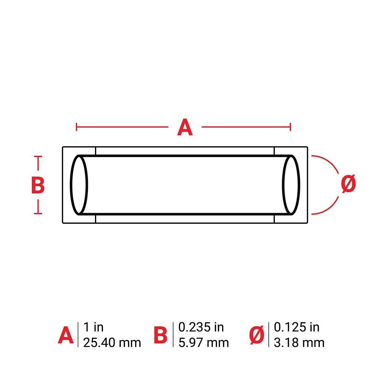 Brady® PSPT-125-1-RD Wire Marker Sleeves