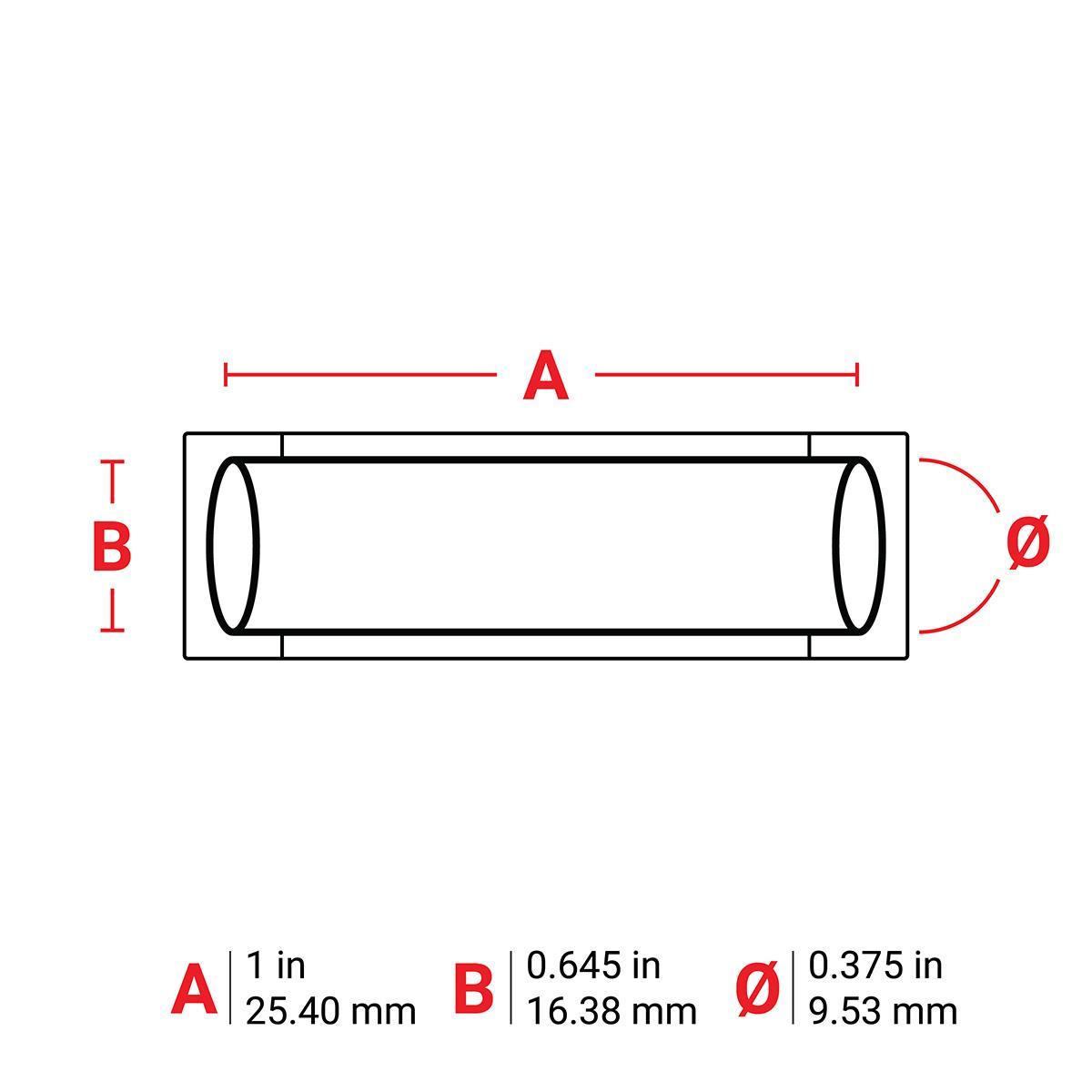 Brady® PSPT-375-1-BL Wire Marker Sleeves
