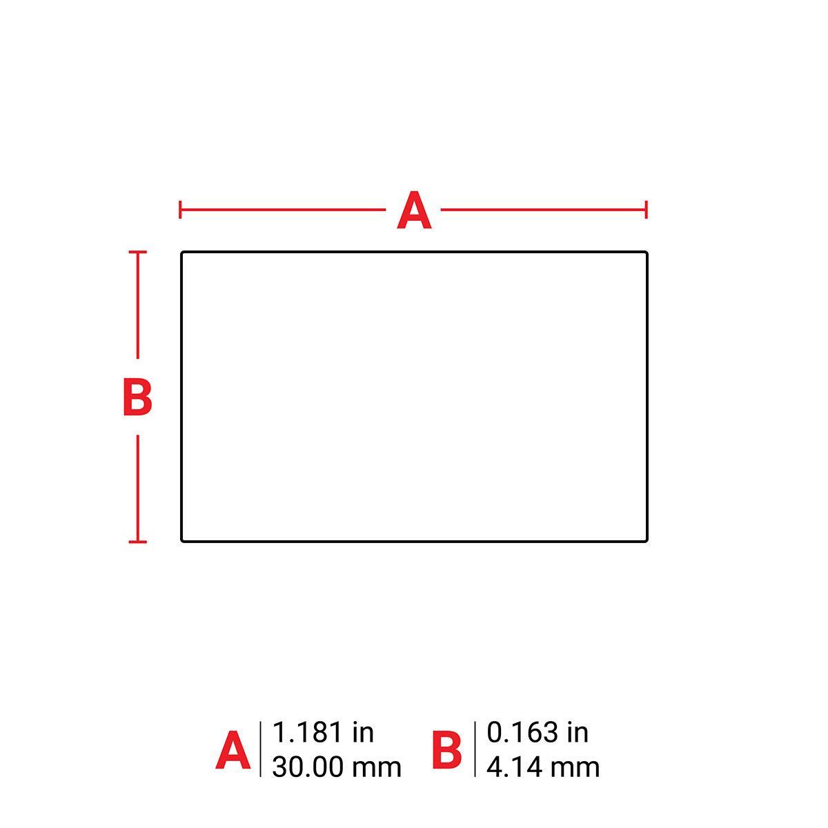 Brady® PTDS-30-390 Wire Marker Inserts
