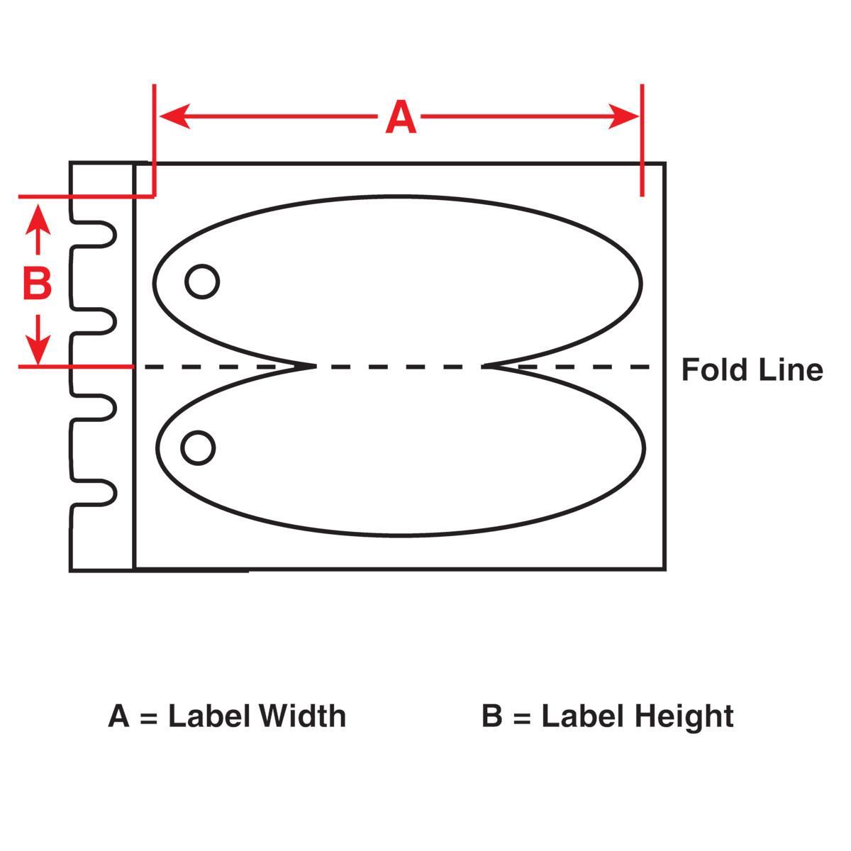 Brady® PTL-111-145FR-GY Wire & Component Tags