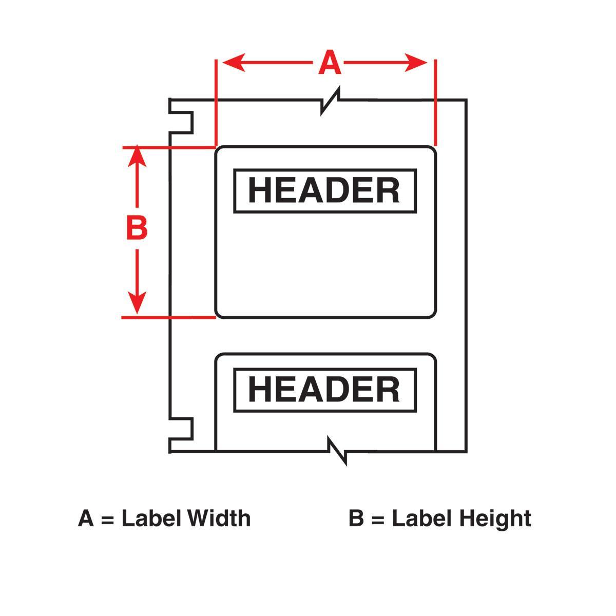 Brady® PTL-38-483-WARNING Safety & Facility Labels