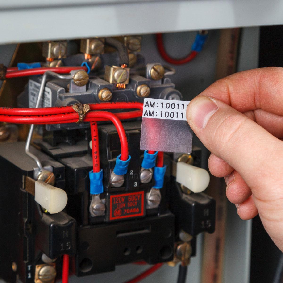 Brady® M71-11-417 Wire & Component Labels
