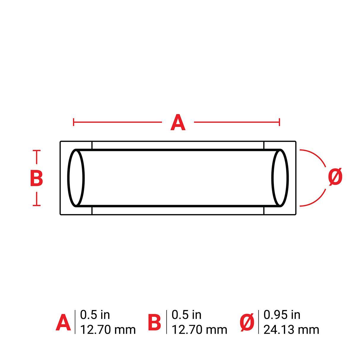 Brady® PTS-0.95-500-321 Wire Marker Sleeves