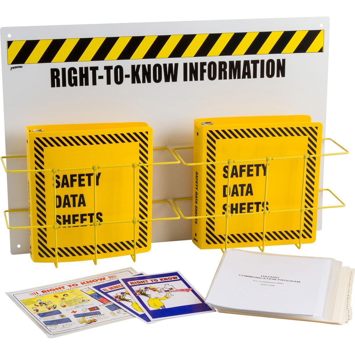 Brady® RK211Y-E Right-To-Know Stations