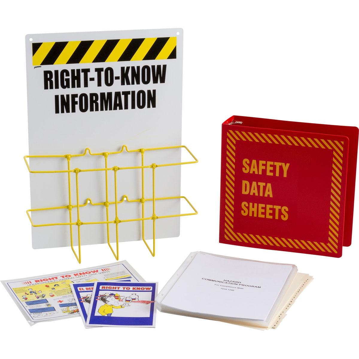 Brady® RK417R-E Right-To-Know Stations
