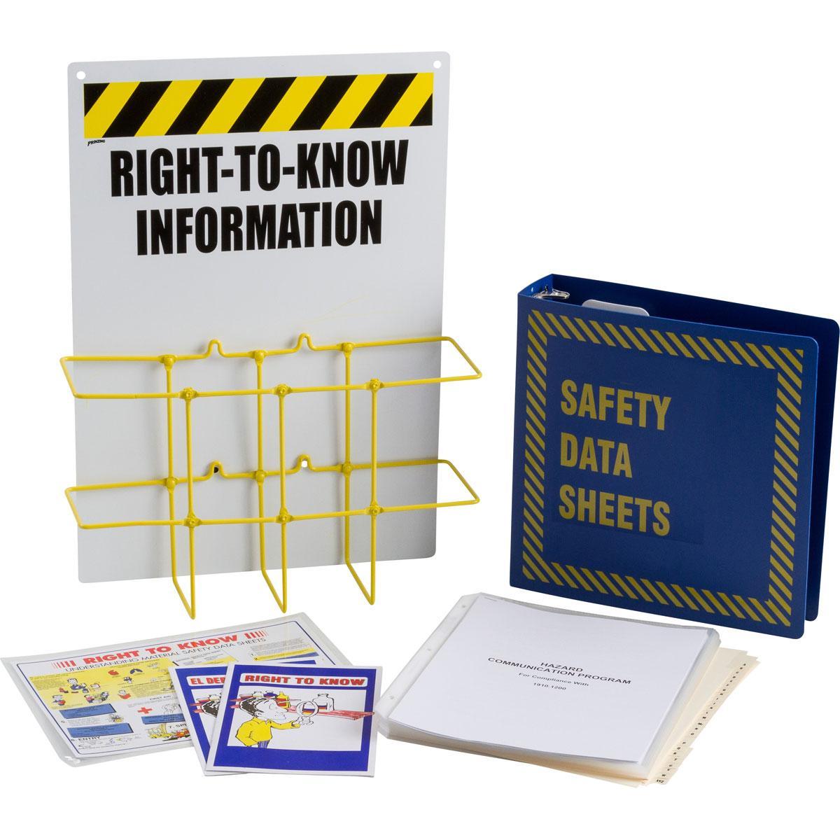Brady® RK419B-E Right-To-Know Stations
