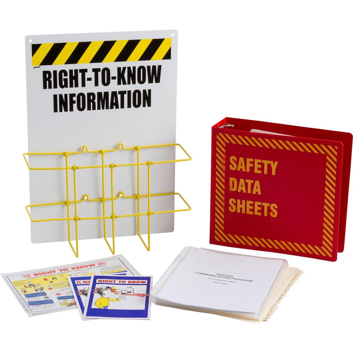 Brady® RK419R-E Right-To-Know Stations