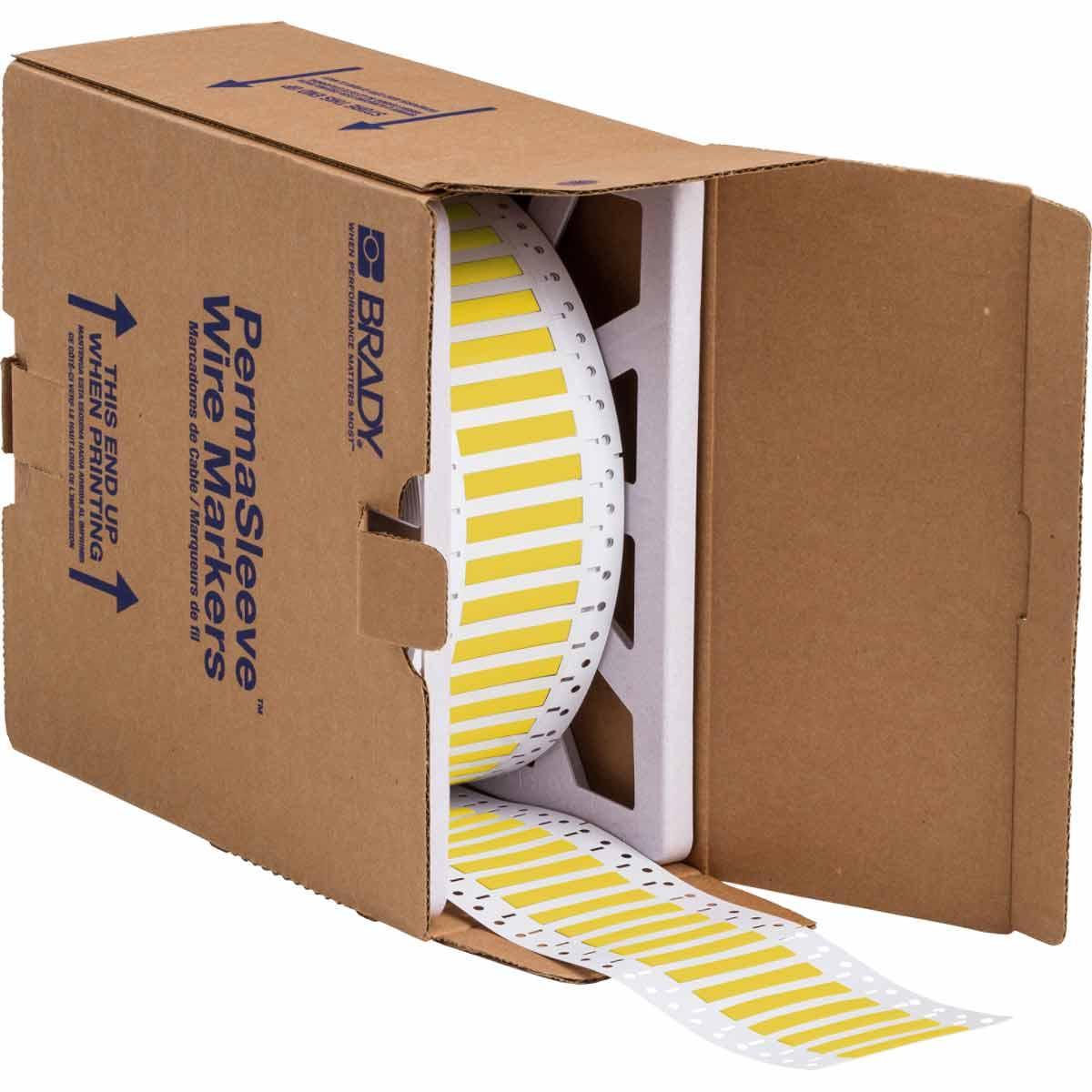 Brady® SA-2LSZH-187-2-YL Wire Marker Sleeves