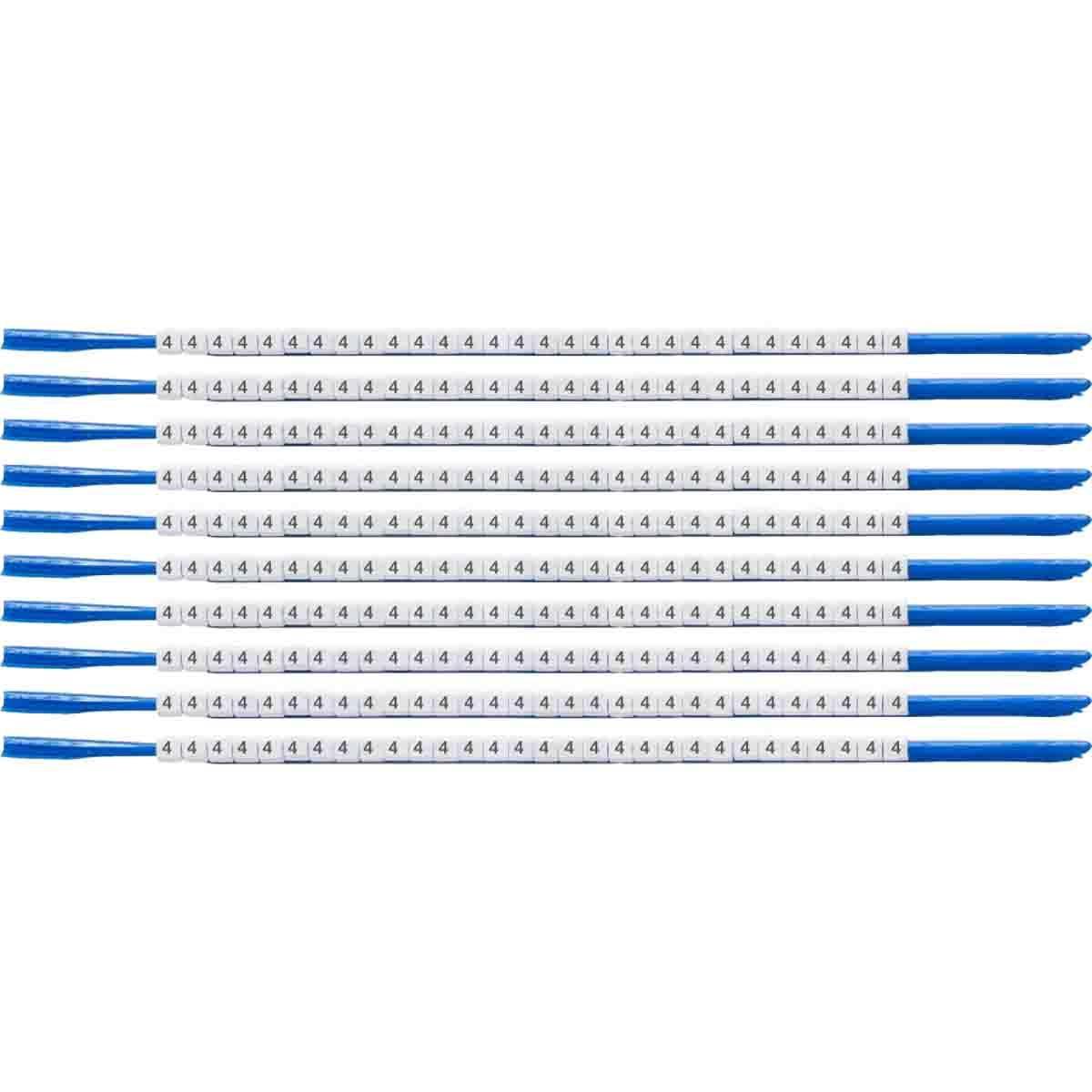 Brady® SCN07-4 Clip on Wire Markers