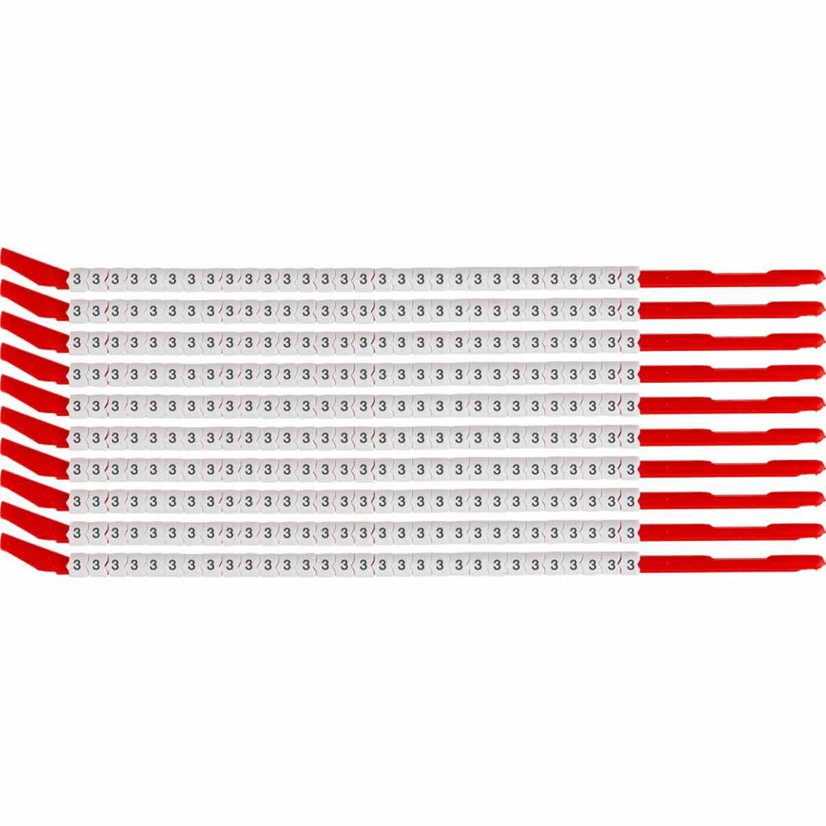 Brady® SCN10-3 Clip on Wire Markers