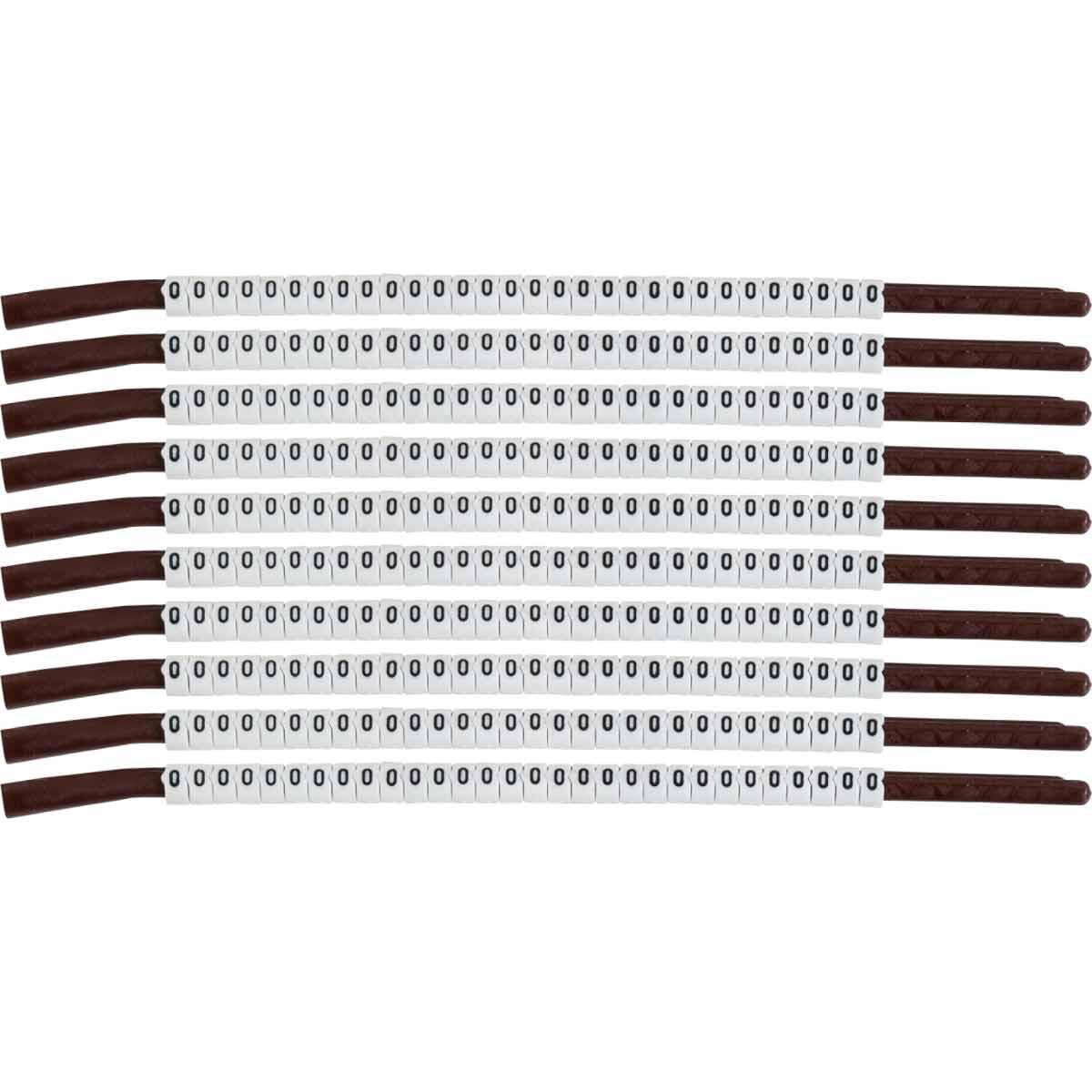 Brady® SCN15-O-CAP Clip on Wire Markers