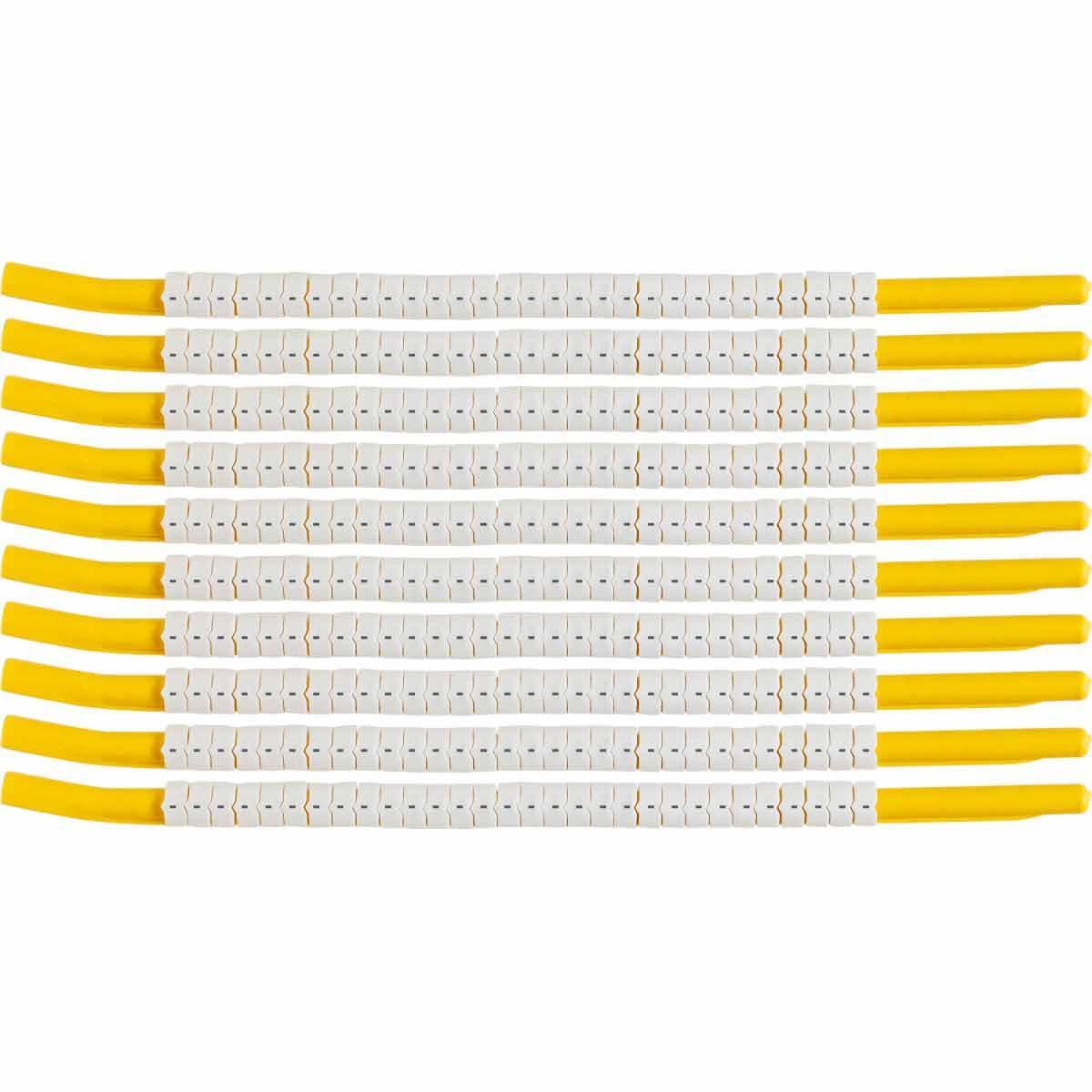 Brady® SCN18-MINUS Clip on Wire Markers