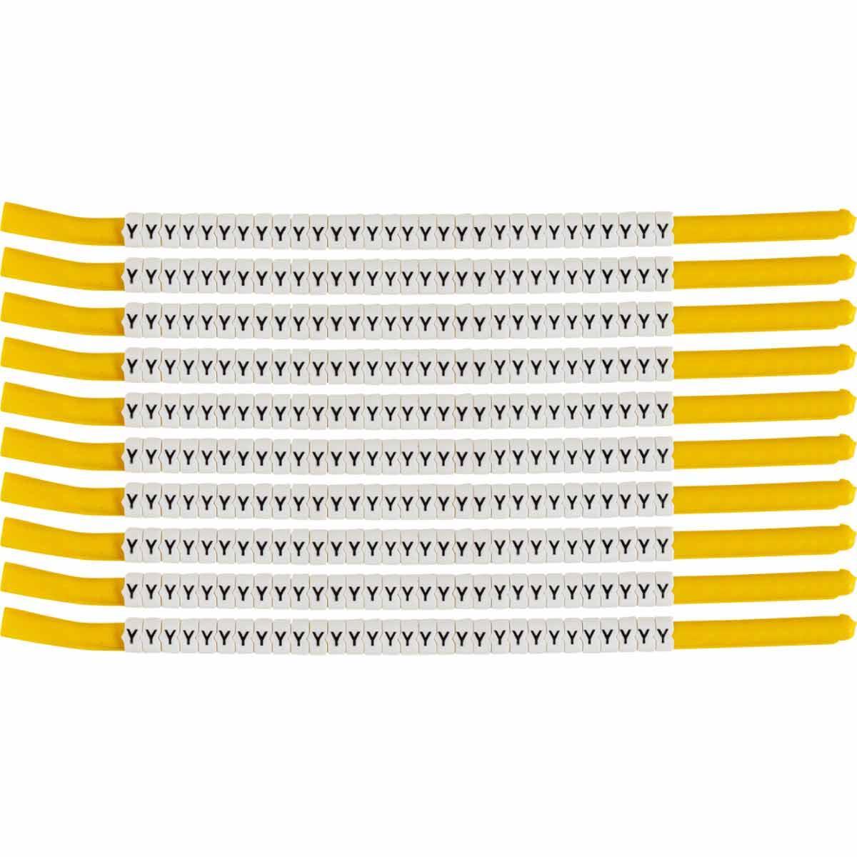 Brady® SCN18-Y Clip on Wire Markers