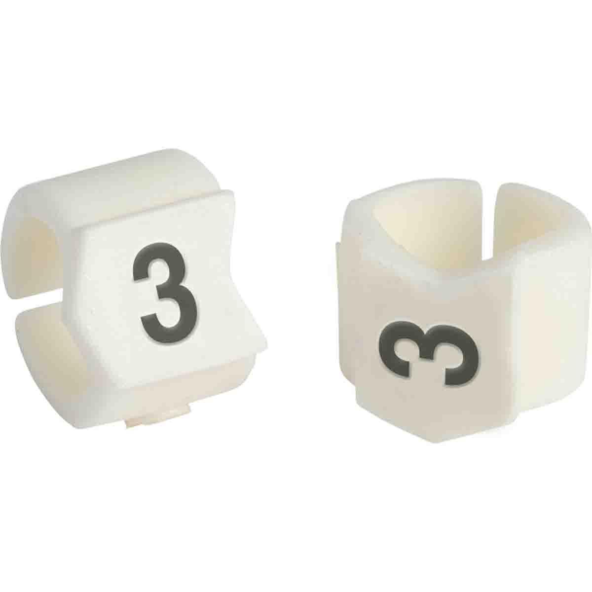 Brady® SCN23-3 Clip on Wire Markers