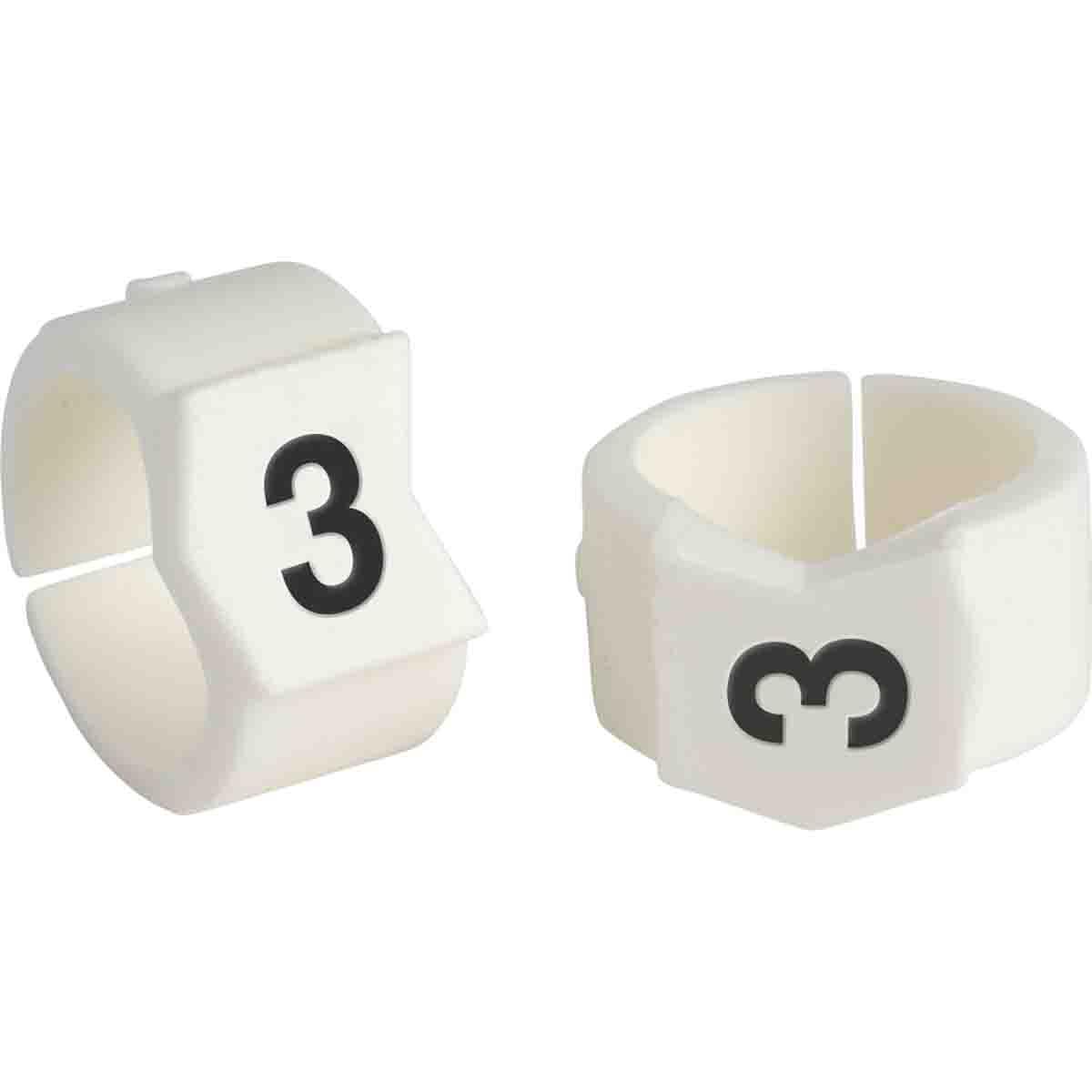 Brady® SCN45-3 Clip on Wire Markers