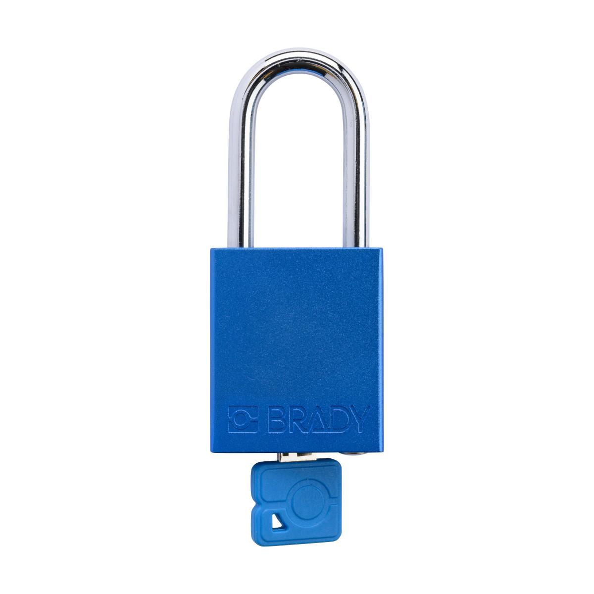 Brady® SDAL-BLU-38ST-009 Lockout Padlocks