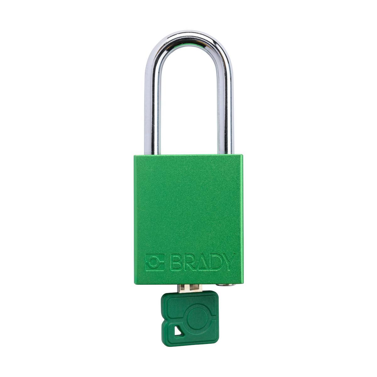 Brady® SDAL-GRN-38ST-008 Lockout Padlocks