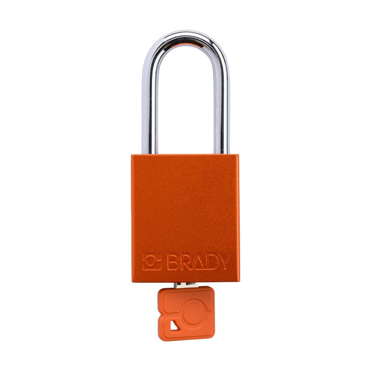 Brady® SDAL-ORG-38ST-013 Lockout Padlocks
