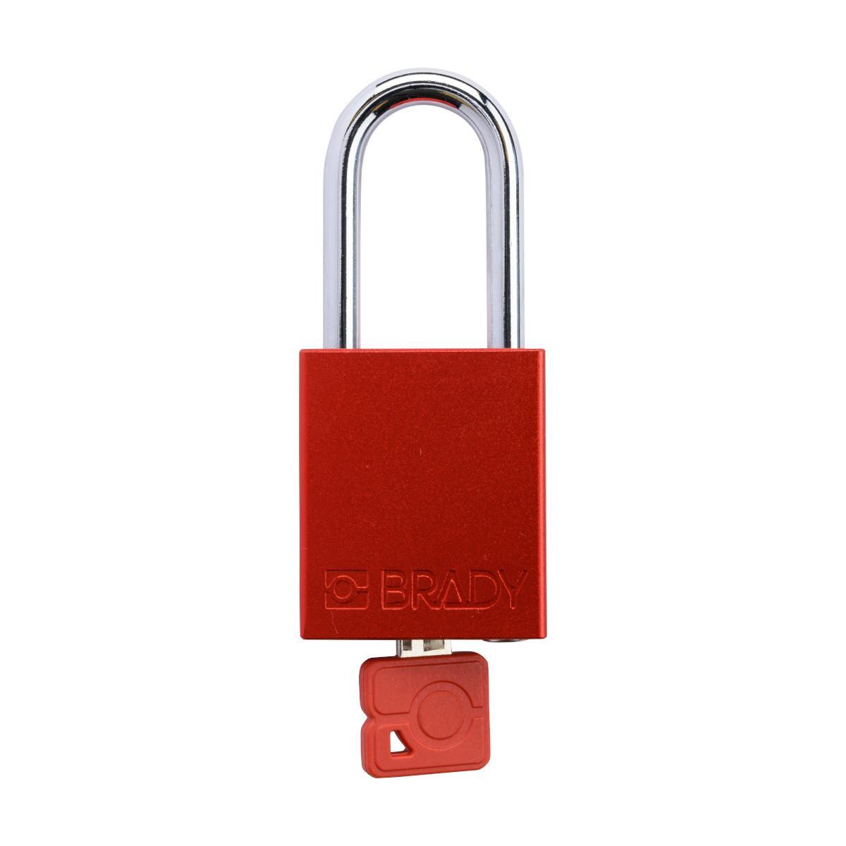 Brady® SDAL-RED-38ST-083 Lockout Padlocks