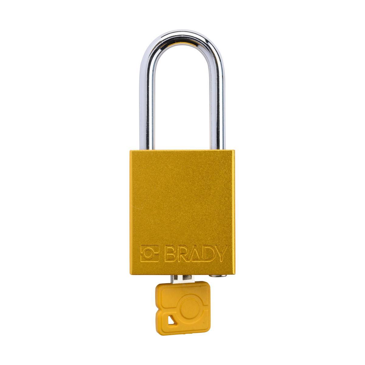 Brady® SDAL-YLW-38ST-KA6 Lockout Padlocks