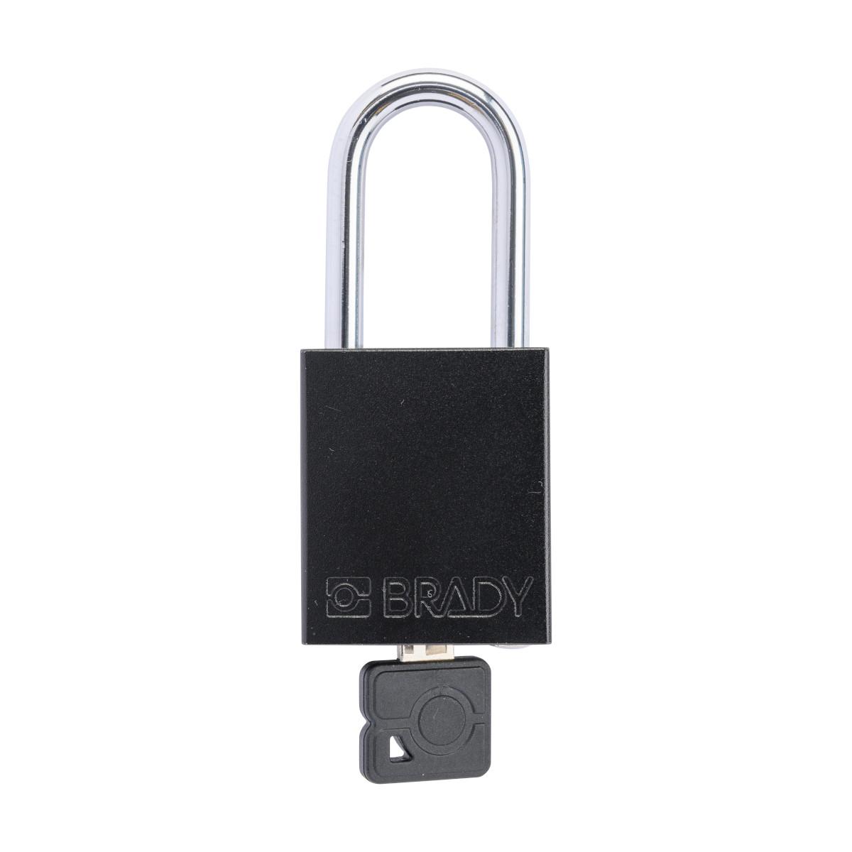 Brady® SDAL-BLK-38ST-KA6 Lockout Padlocks
