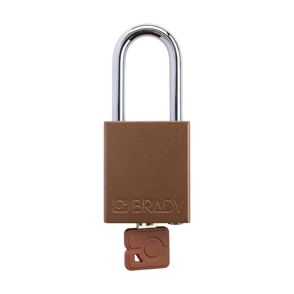 Brady® SDAL-BRN-38ST-KA6 Lockout Padlocks