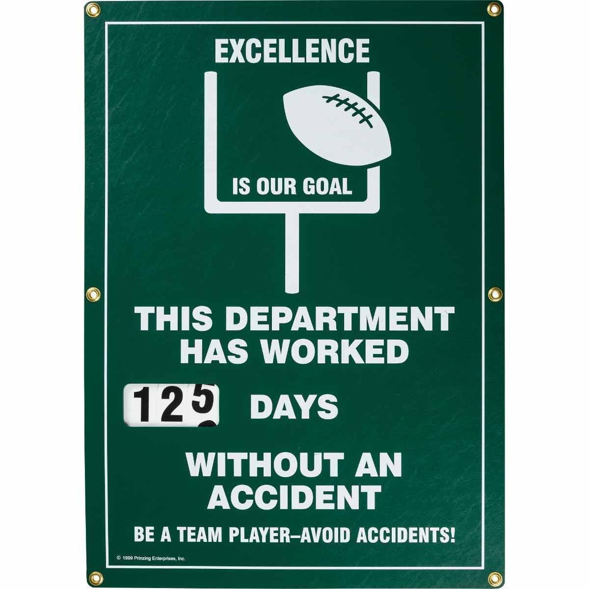 Brady® SM348E Accident Prevention Signs