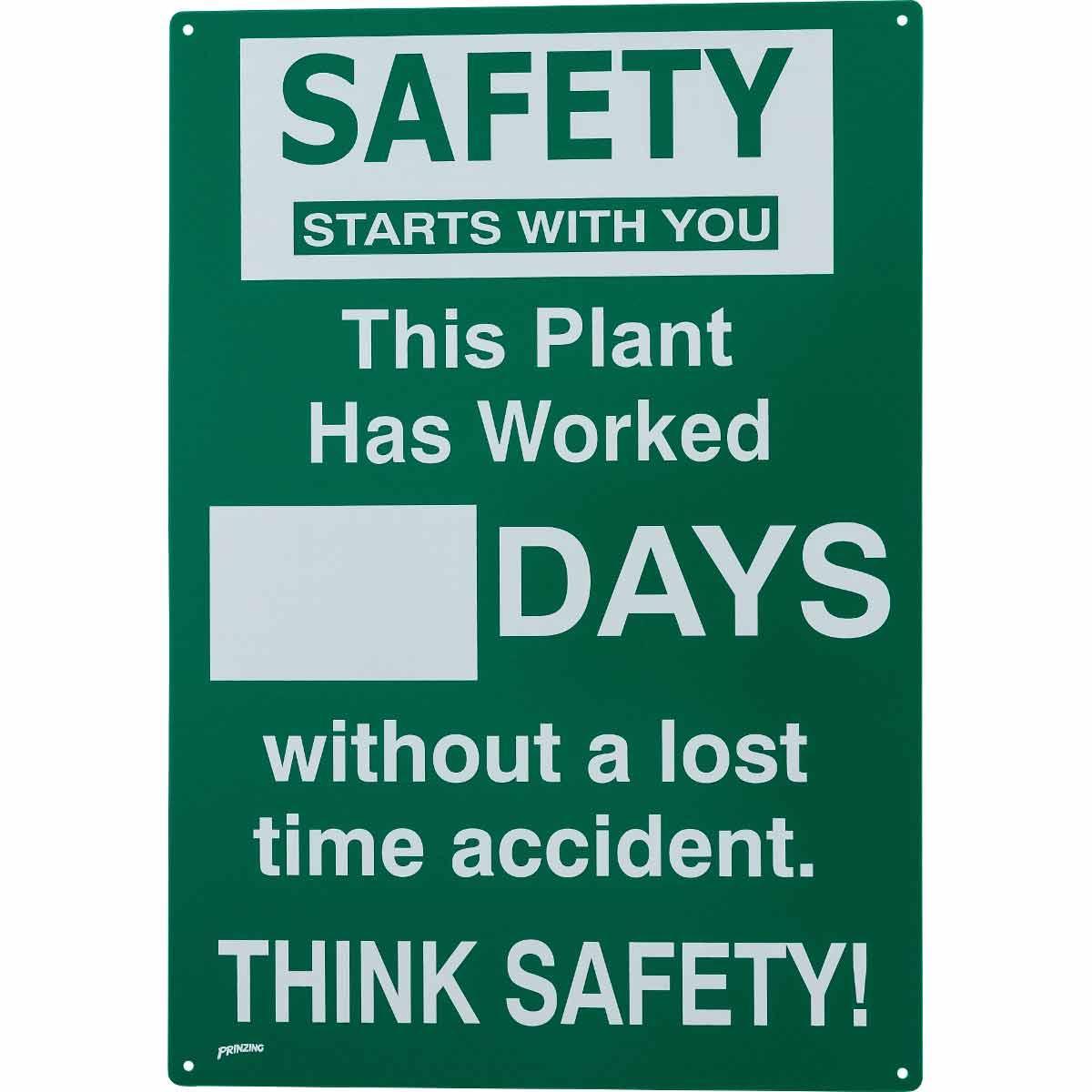 Brady® SM794E Accident Prevention Signs