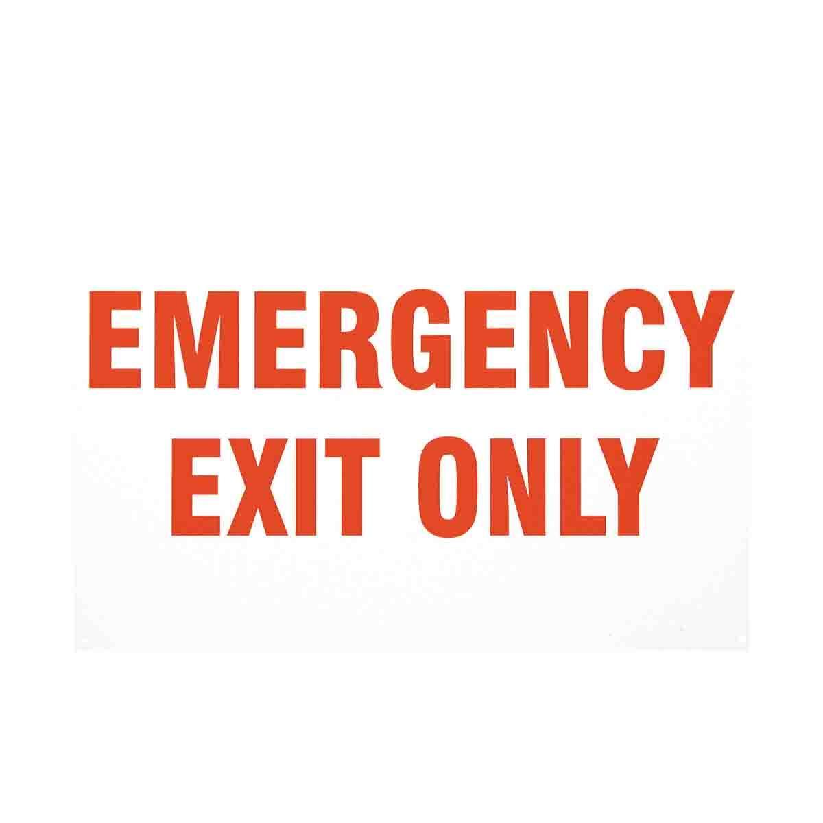 Brady® SP403E Fire, Emergency, Exit & First Aid Signs