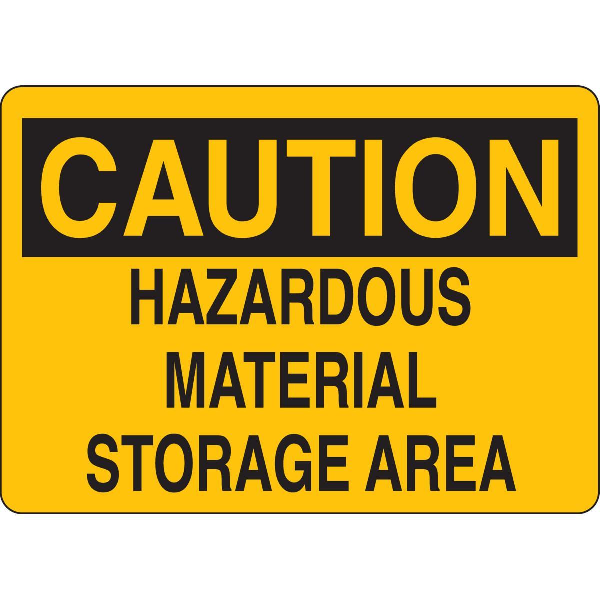 Brady® 116208 Chemical & Hazardous Material Signs