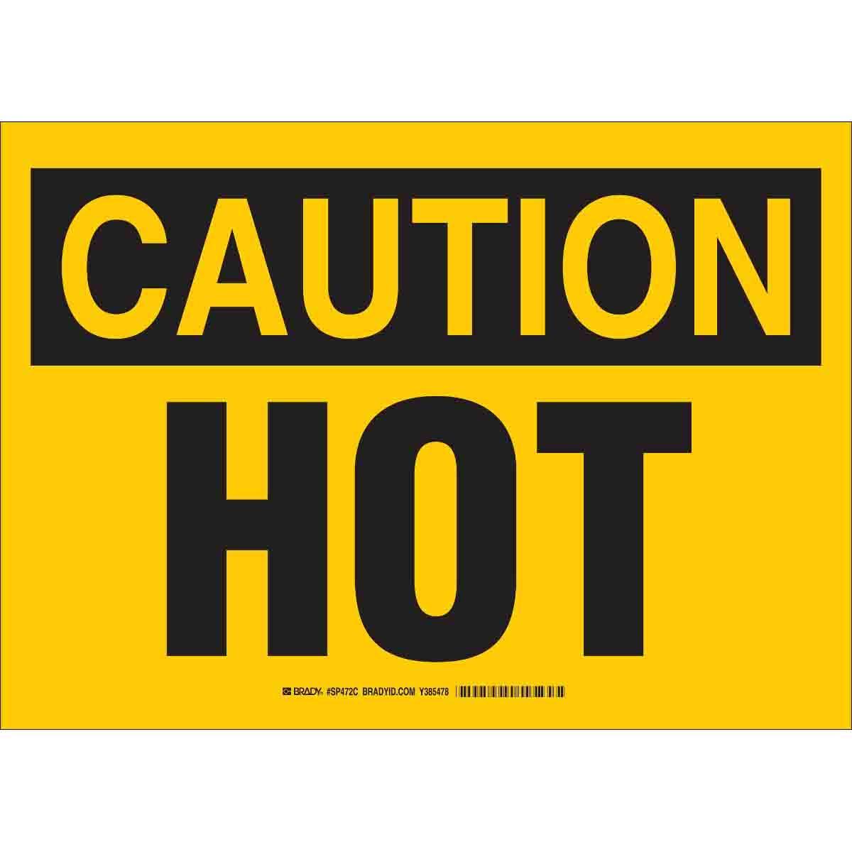 Brady® SP472C Accident Prevention Signs