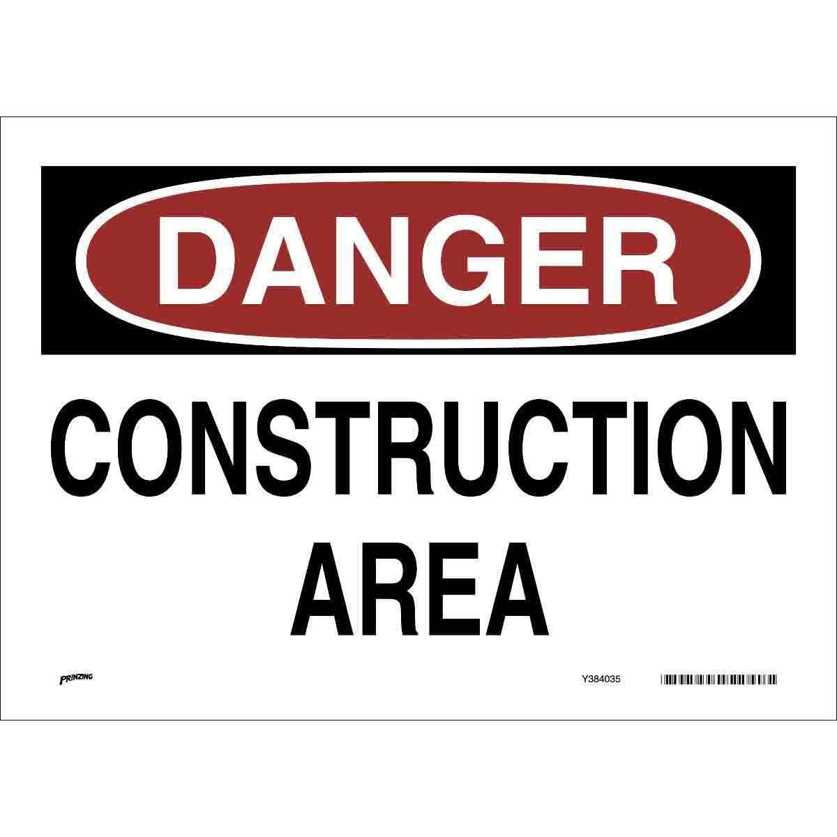 Brady® SV431D Accident Prevention Signs