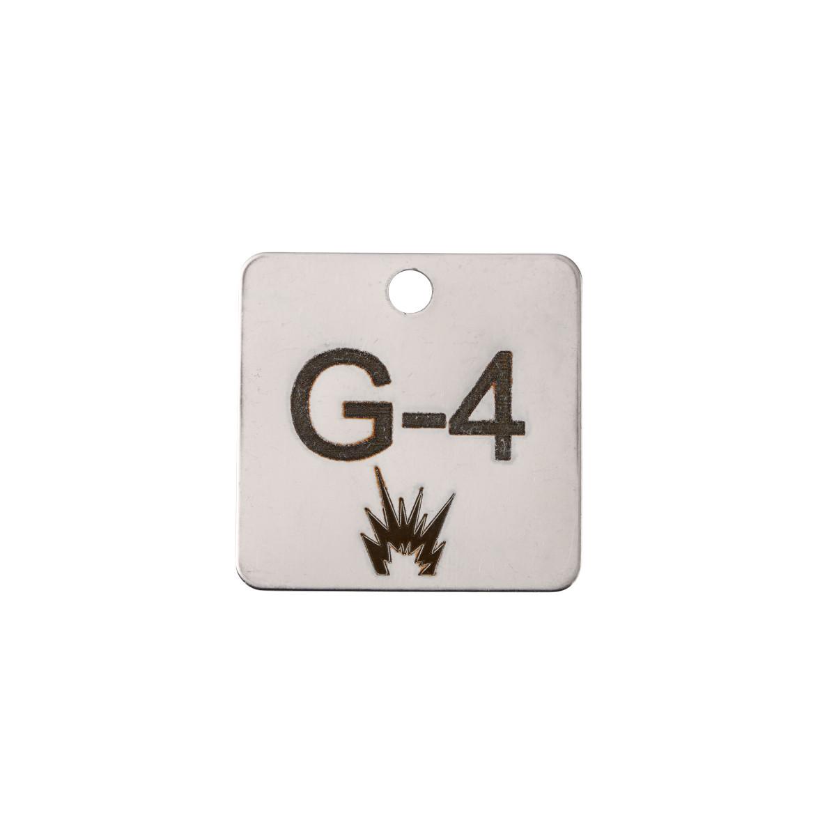 Brady® TAG-G4-SS-1.5IN Valve Tags