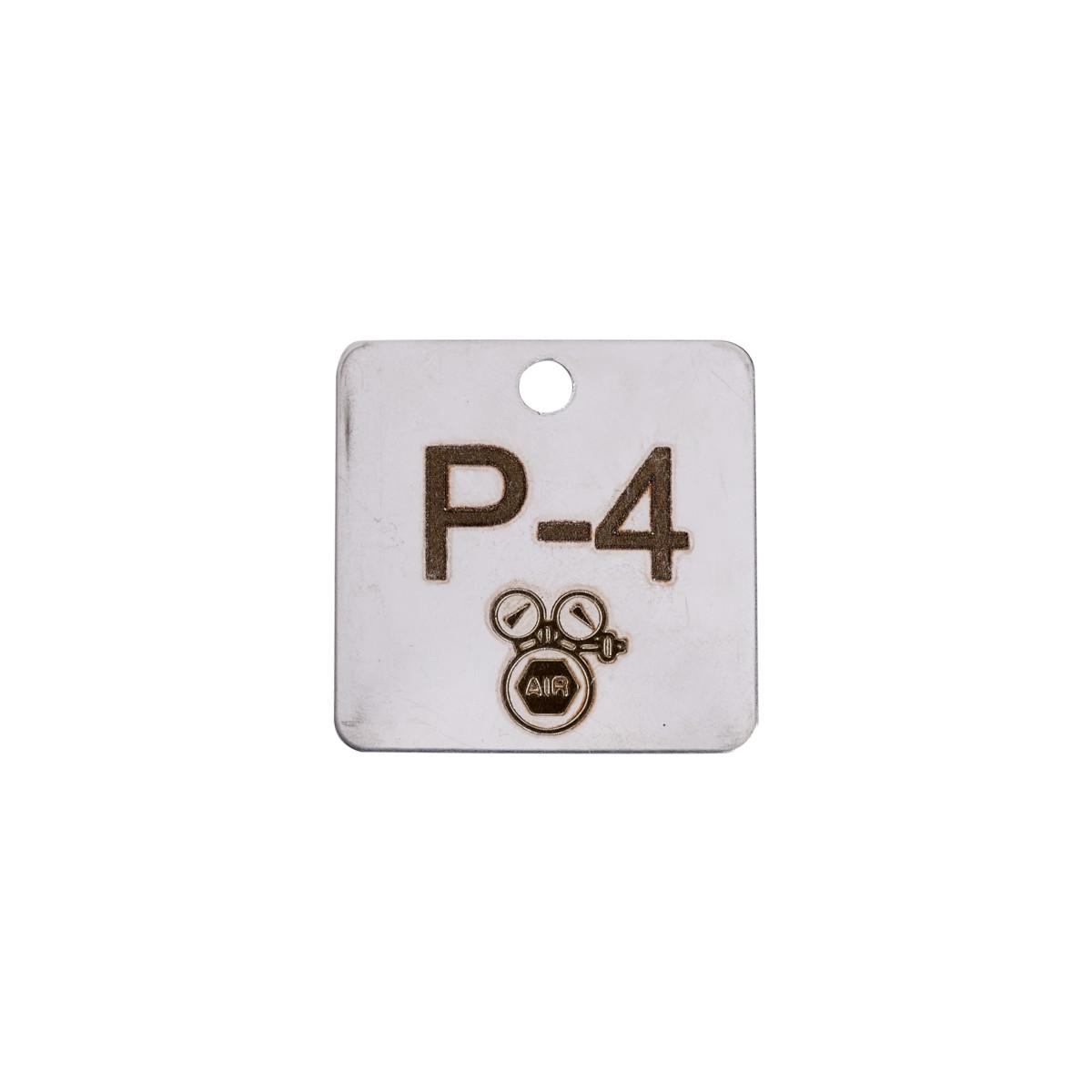 Brady® TAG-P4-SS-1.5IN Valve Tags