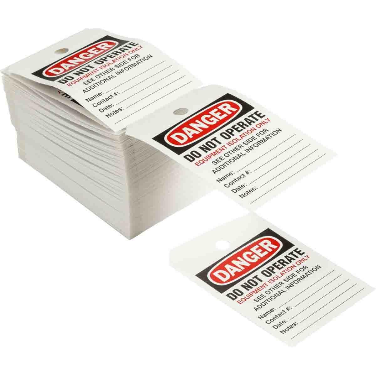 Brady® THT-283-851-FRMT1 Blank Tags & Preprinted Headers