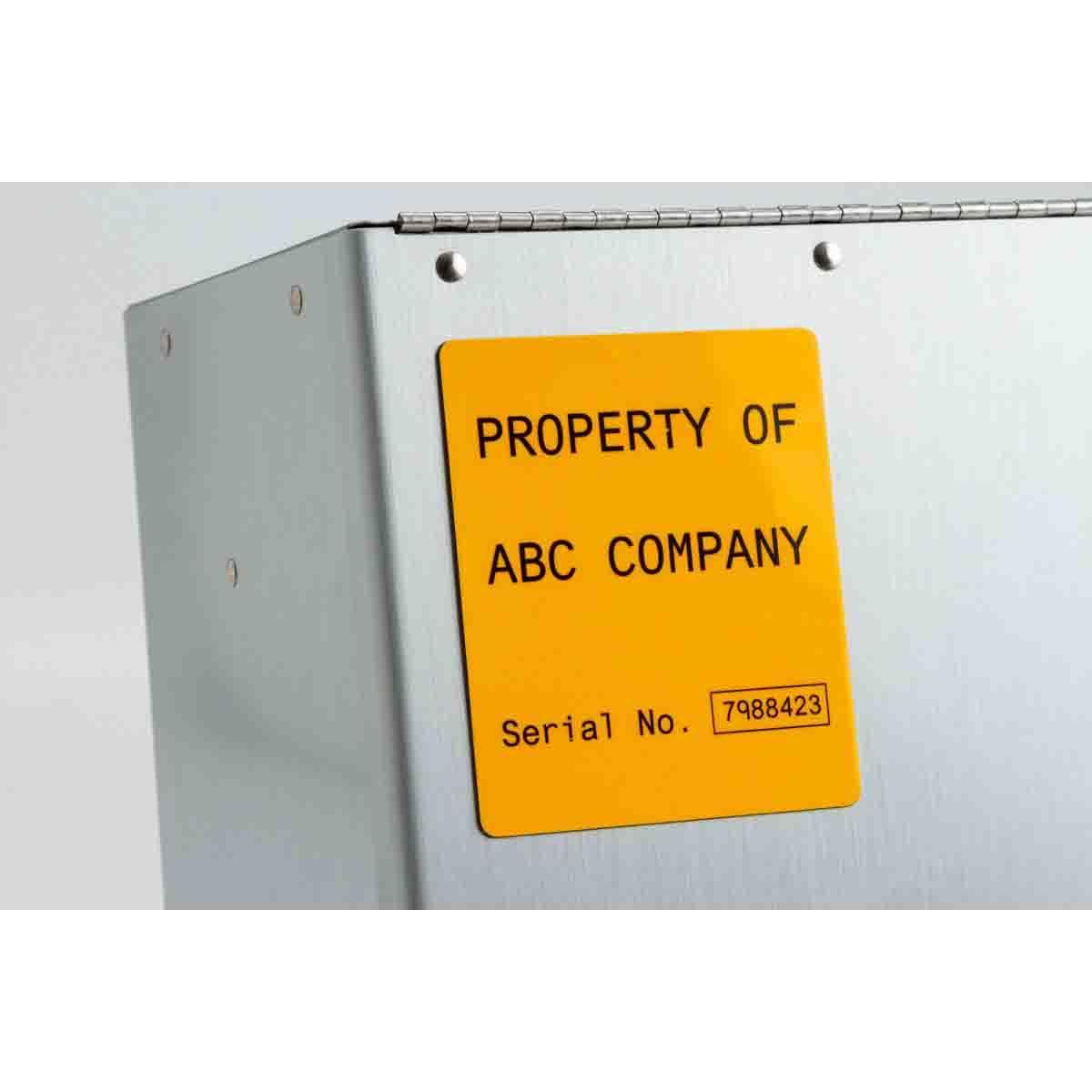 Brady® THTEP-178-593-.5YL Safety & Facility Labels