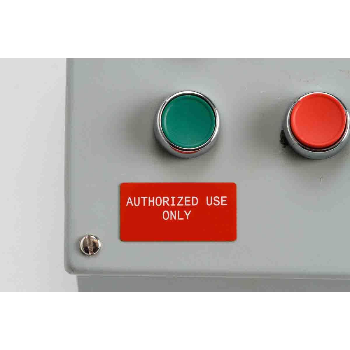Brady® THTEP173-593-.25RD Safety & Facility Labels