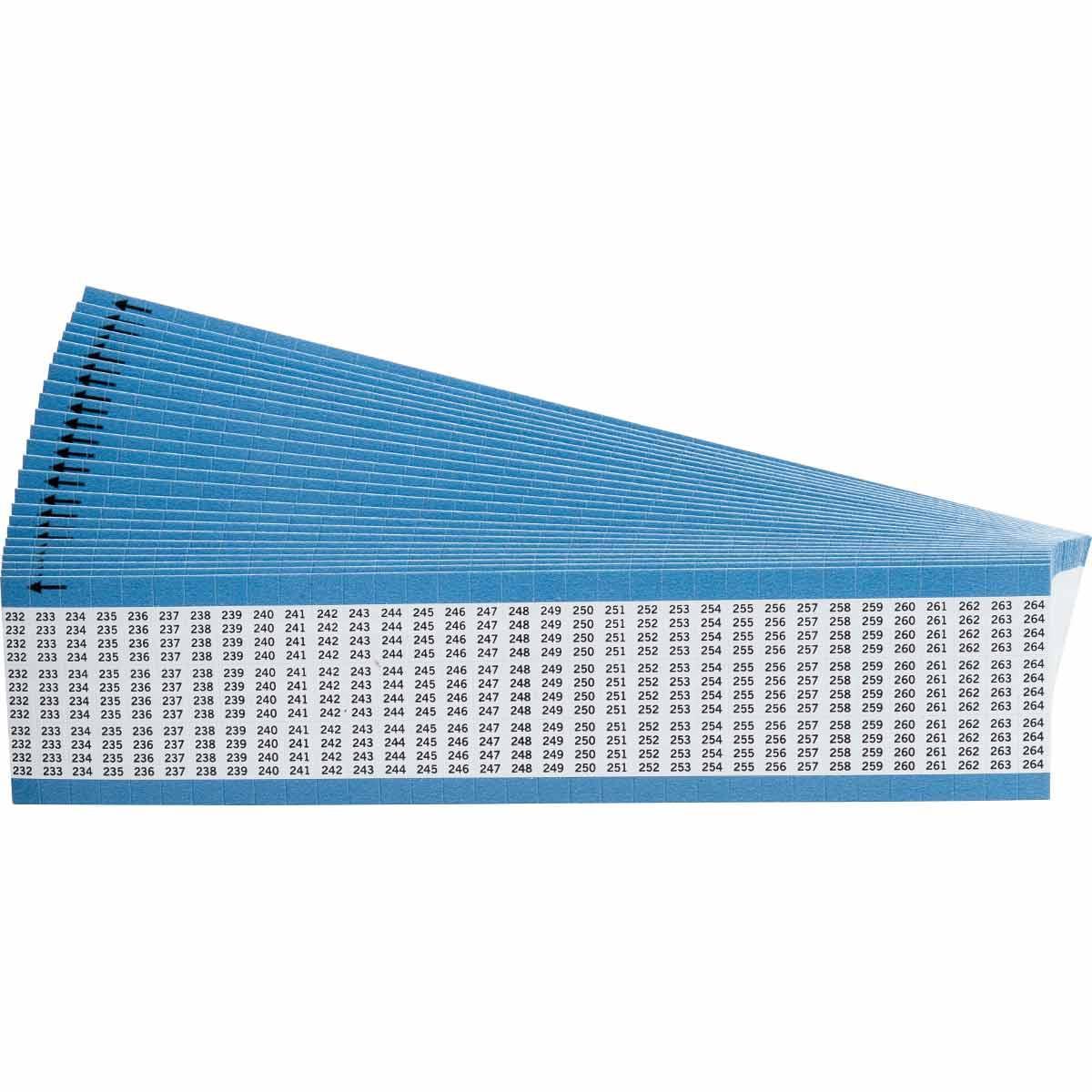 Brady® TMM-232-264-PK Wire Marker Cards