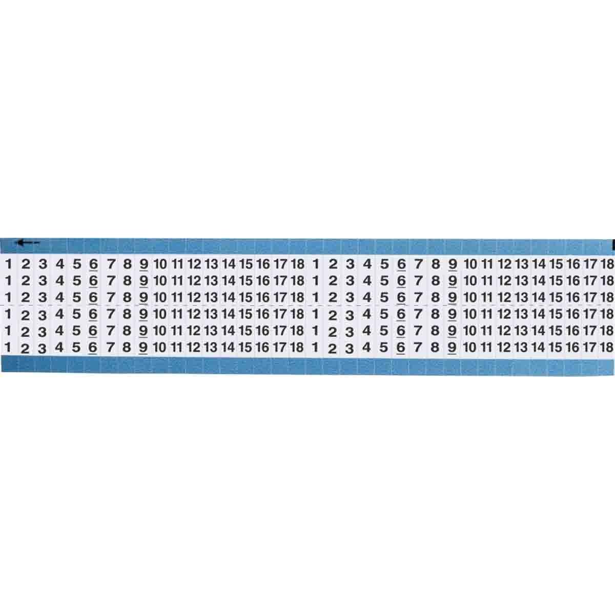 Brady® TWM-1-18-SC-PK Wire Marker Cards
